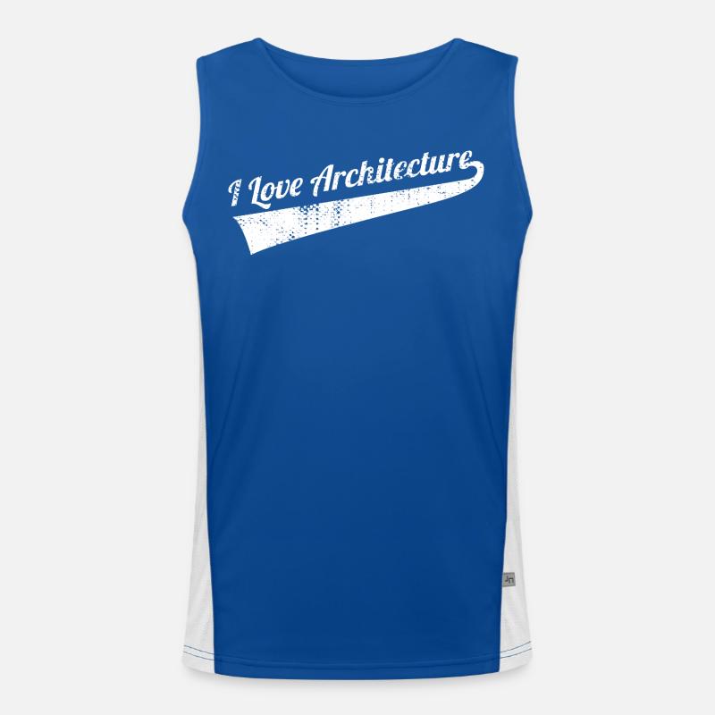 L’amour de l’architecture Débardeur respirant contrasté Homme 