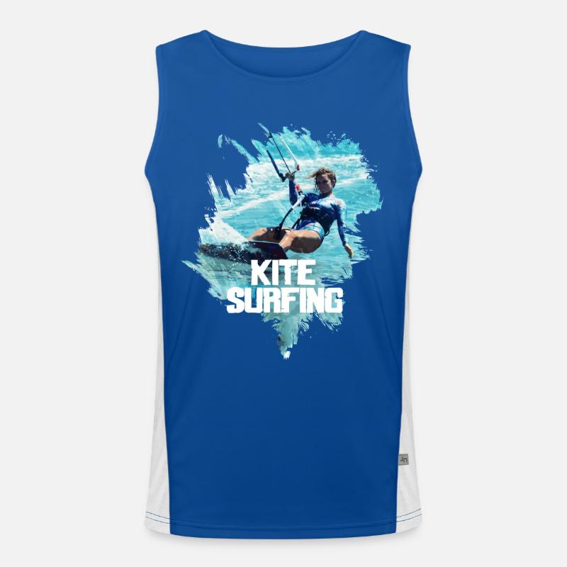 Ocean Glide Men's Functional Contrast Tank Top 