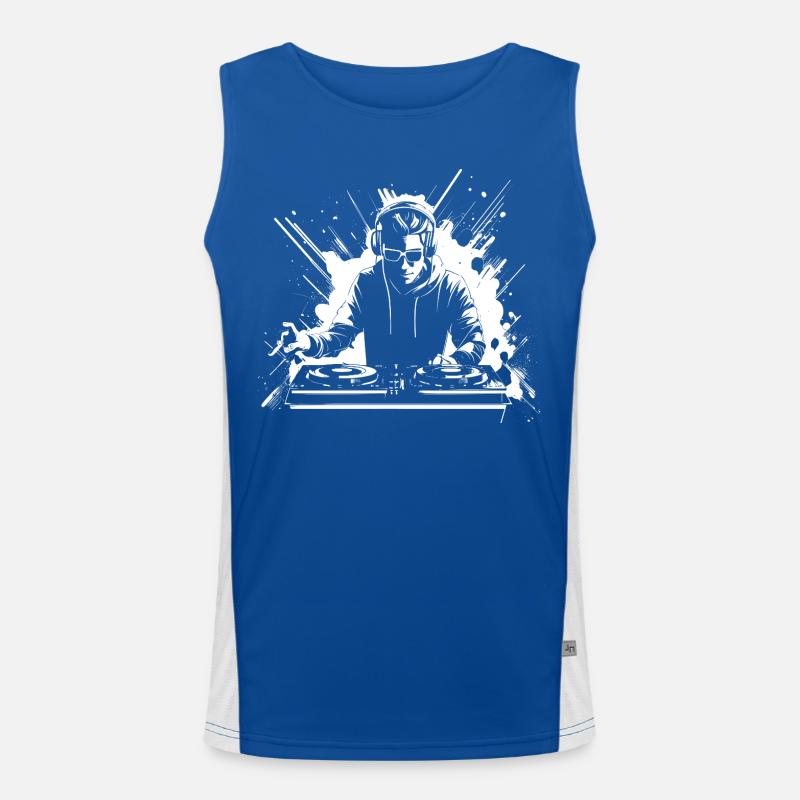 Dj Graphics Débardeur respirant contrasté Homme 