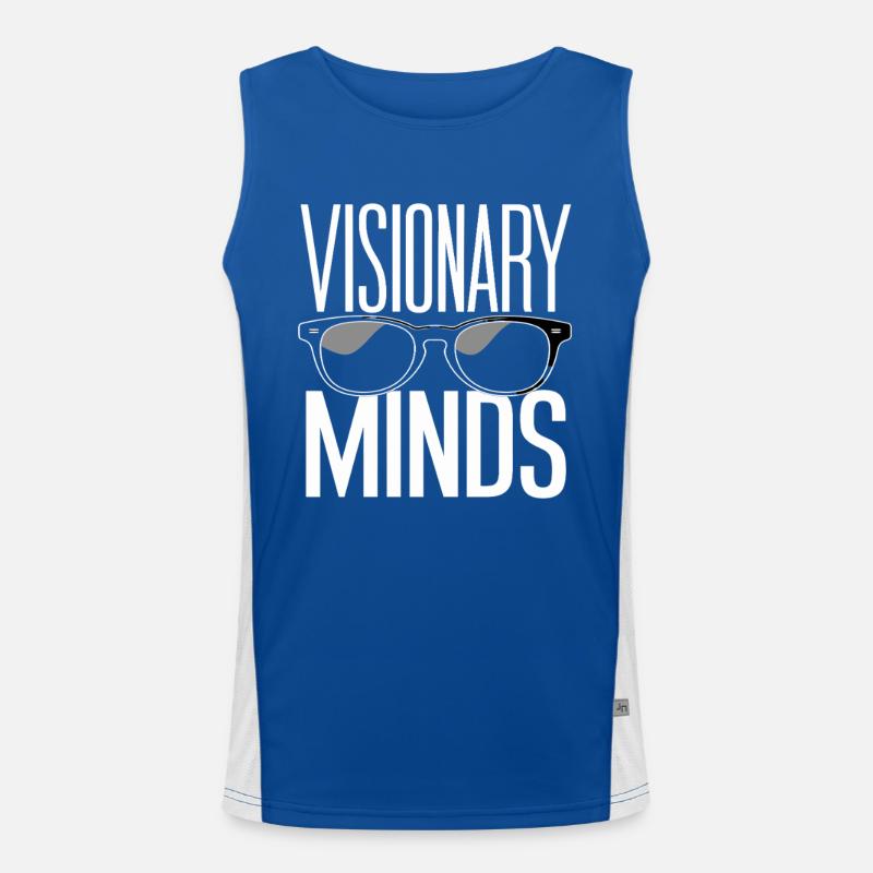 Visionary Minds Eyewear Inspiration Men's Functional Contrast Tank Top 