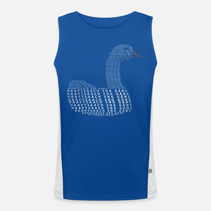 Silhouette Gaens Funktionelles Kontrast-Tank Top für Männer 