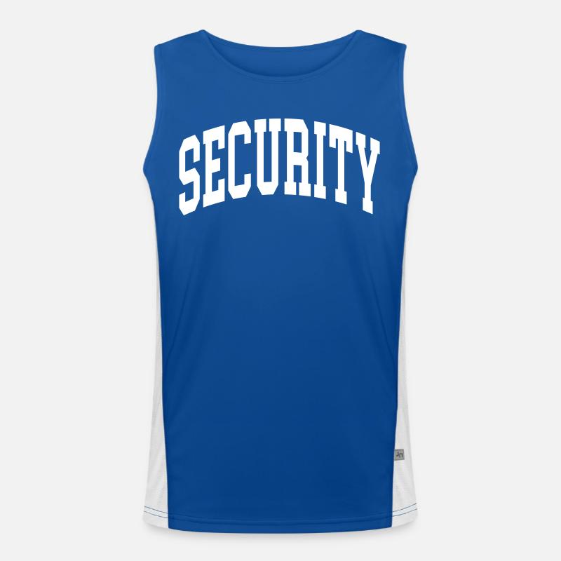 Security Funktionelles Kontrast-Tank Top für Männer 