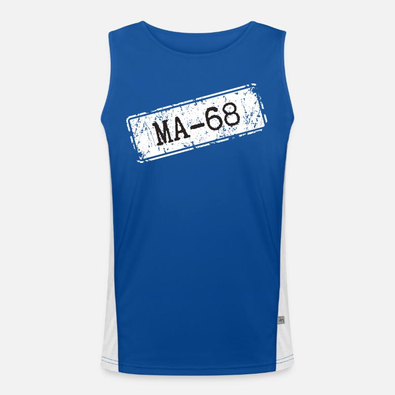 Mannheim 68 Men's Functional Contrast Tank Top 