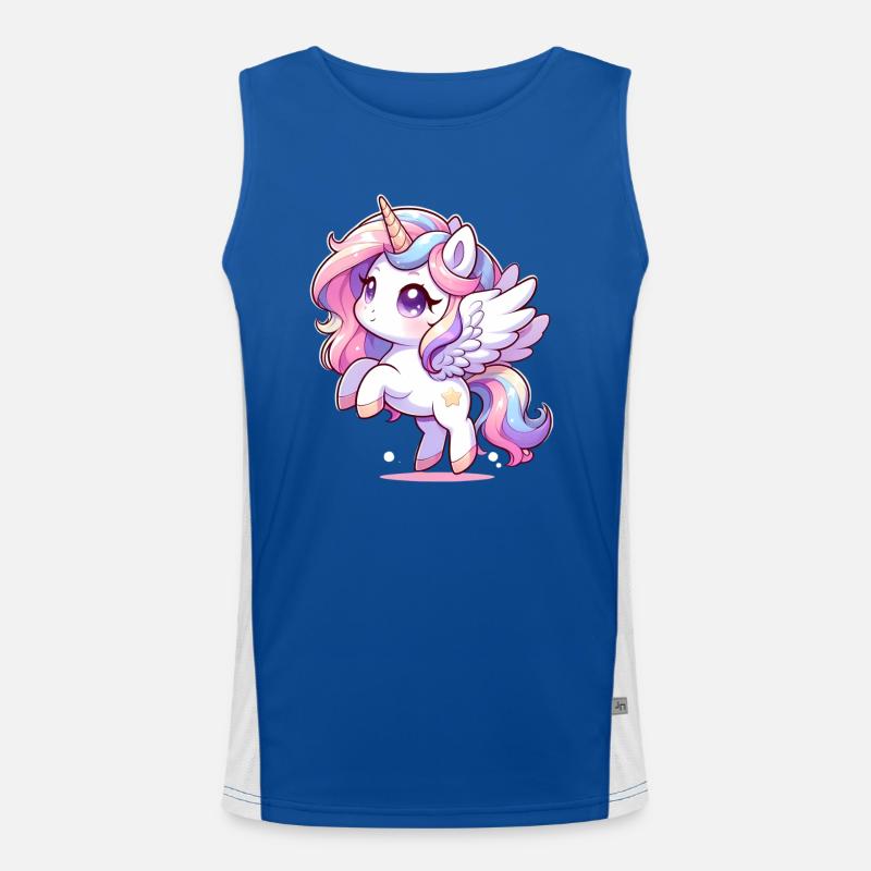 Magic Unicorn Men's Functional Contrast Tank Top 
