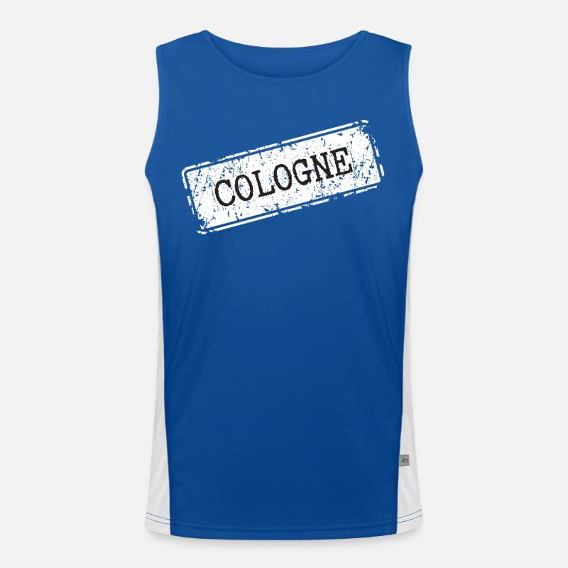 Cologne Funktionelles Kontrast-Tank Top für Männer 