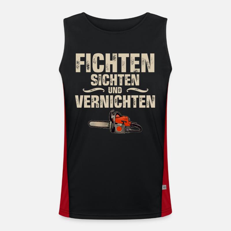 bûcheron Débardeur respirant contrasté Homme 