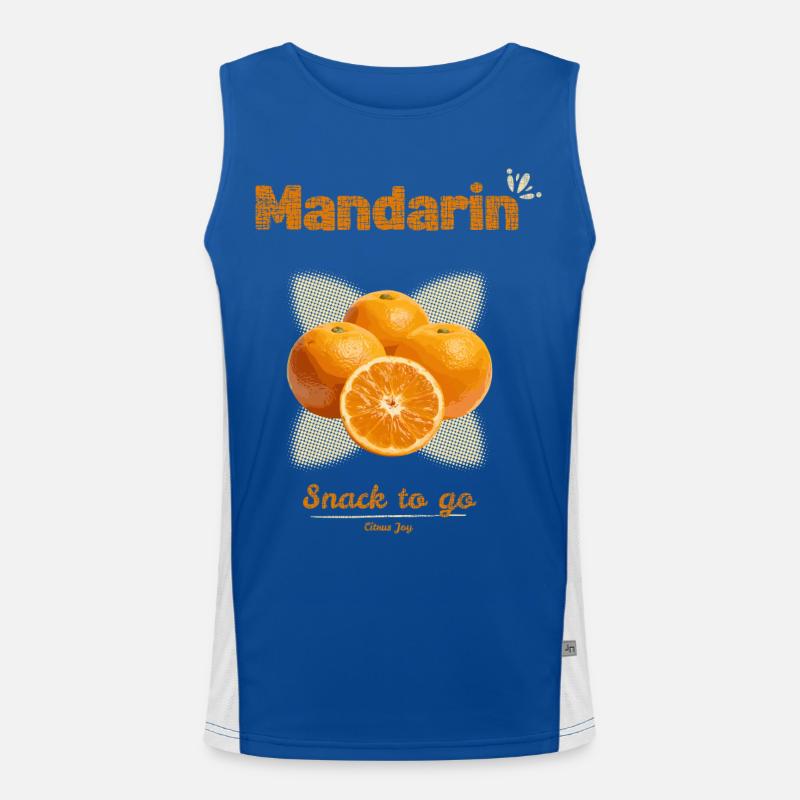 Mandarins | Snack To Go Men's Functional Contrast Tank Top 