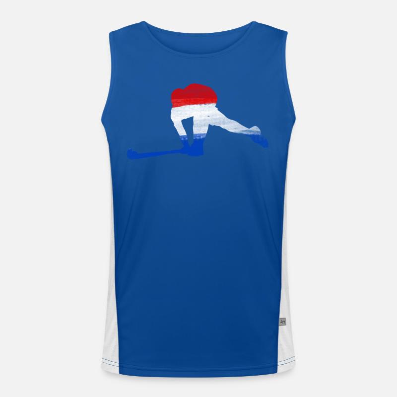 Hockey Netherlands Men's Functional Contrast Tank Top 
