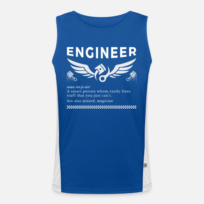 ENGINEER – The Definition Tee Men's Functional Contrast Tank Top 