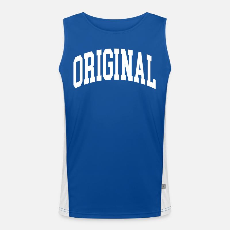 Langue source Débardeur respirant contrasté Homme 