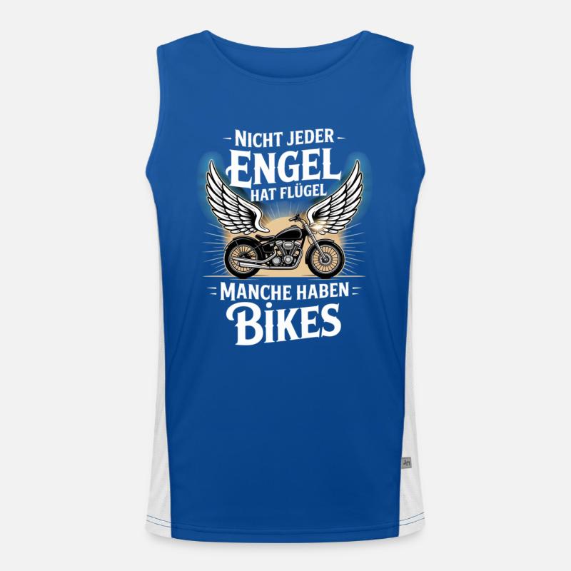 Anges sans ailes – Vélos Débardeur respirant contrasté Homme 
