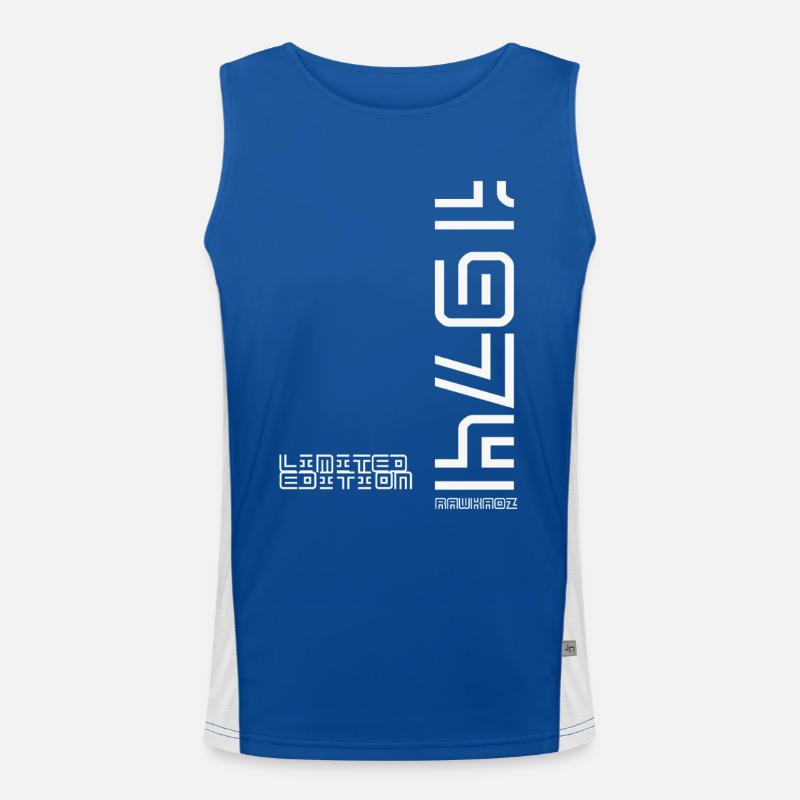 Edition limitée 1974 Débardeur respirant contrasté Homme 