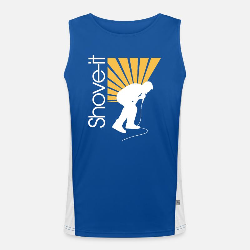 SCHIEB ES, SCHIEB ES!! -AFFE Funktionelles Kontrast-Tank Top für Männer 