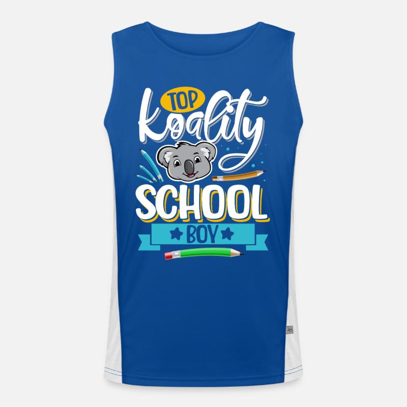 Koala School Men's Functional Contrast Tank Top 