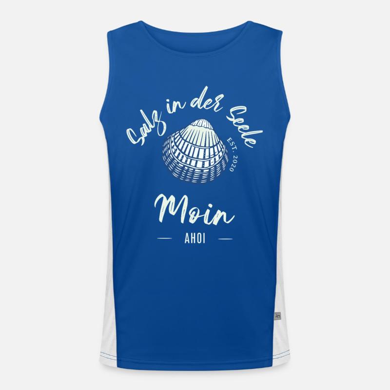Salt in the Soul | Hello Men's Functional Contrast Tank Top 