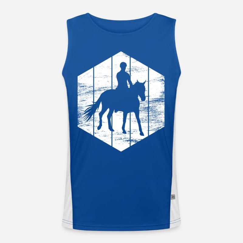 Sketch tab Men's Functional Contrast Tank Top 
