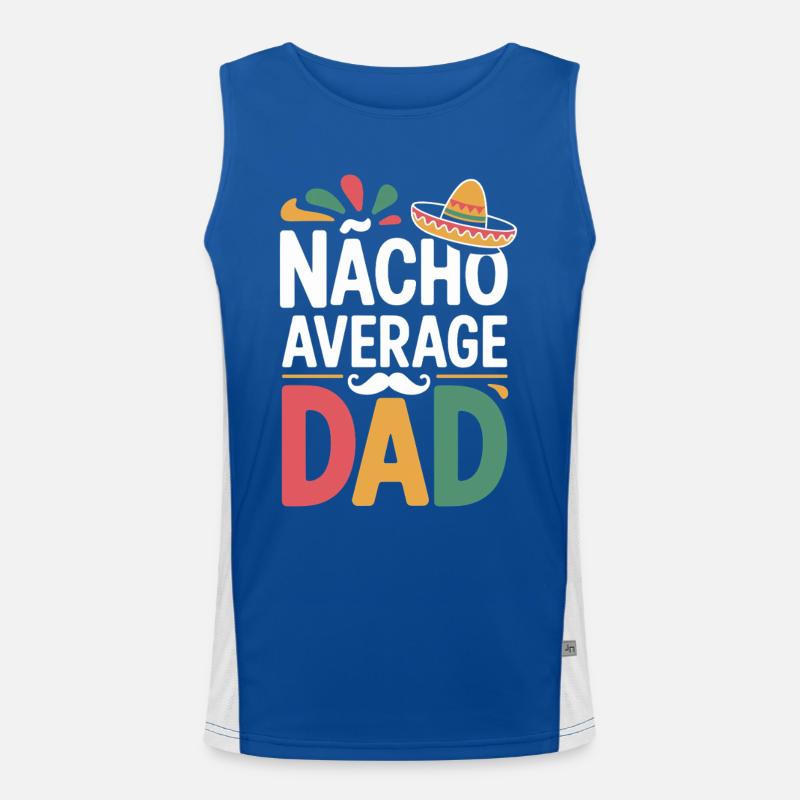 Nacho Average Dad Débardeur respirant contrasté Homme 