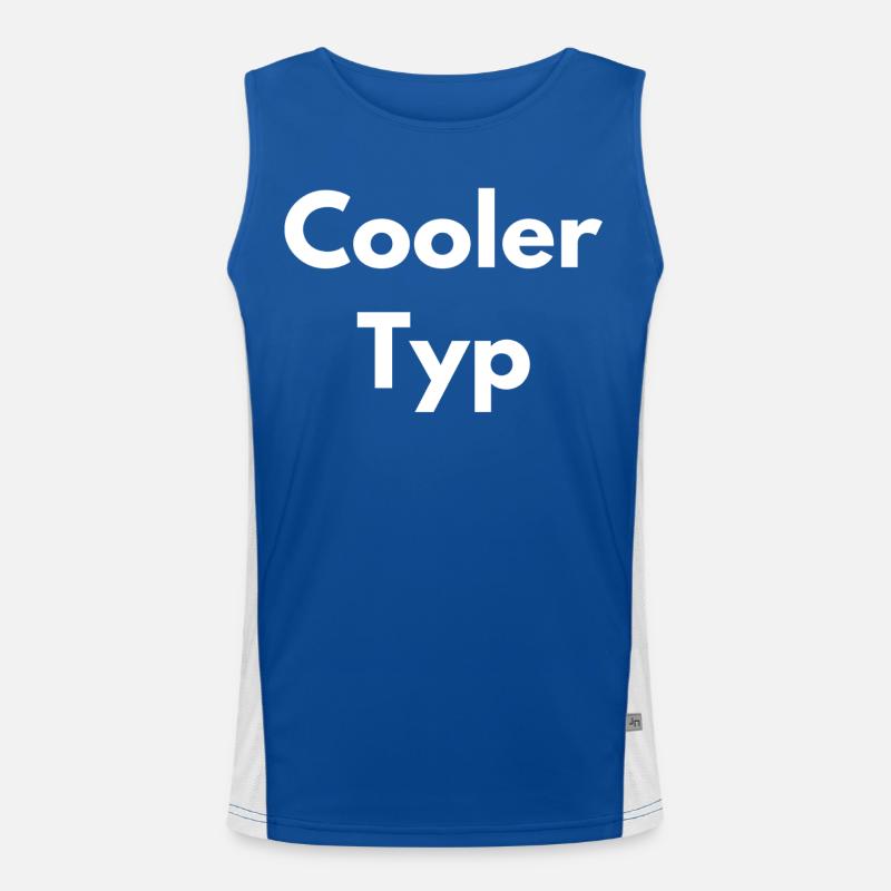 COOLER TYP Funktionelles Kontrast-Tank Top für Männer 