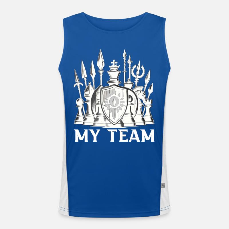 Échecs Débardeur respirant contrasté Homme 