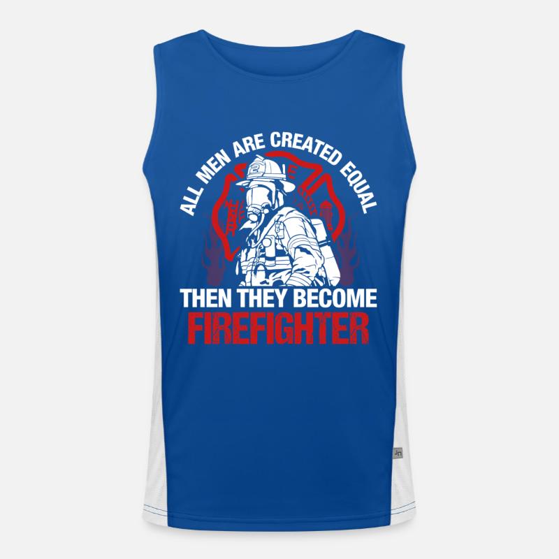 Fire brigade Men's Functional Contrast Tank Top 