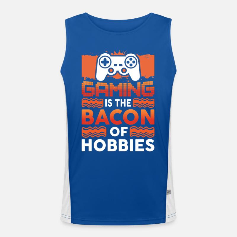 Gaming Funktionelles Kontrast-Tank Top für Männer 