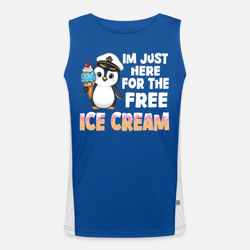 Capitaine Pingouin Tee Débardeur respirant contrasté Homme 