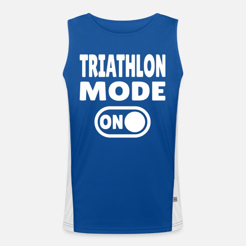 Mode triathlon ACTIVÉ - Course cycliste de natation Débardeur respirant contrasté Homme 