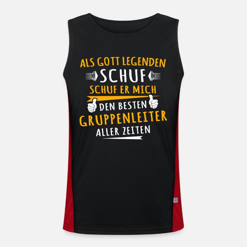 Leaders Men's Functional Contrast Tank Top 