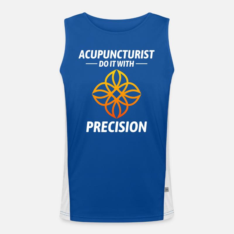 Licensed TCM Practitioner Expert Accuracy  Men's Functional Contrast Tank Top 