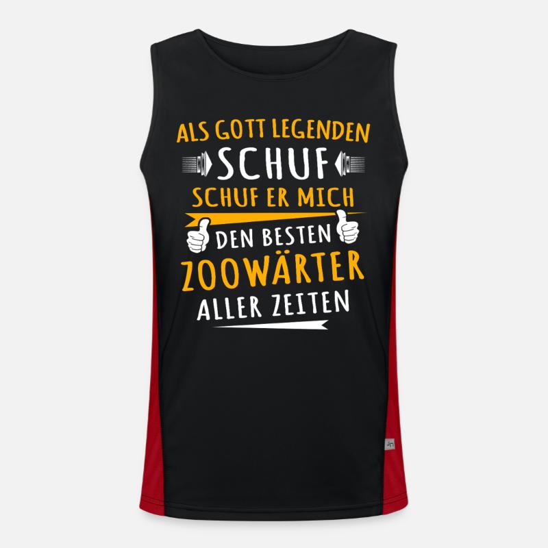 Zookeeper Men's Functional Contrast Tank Top 