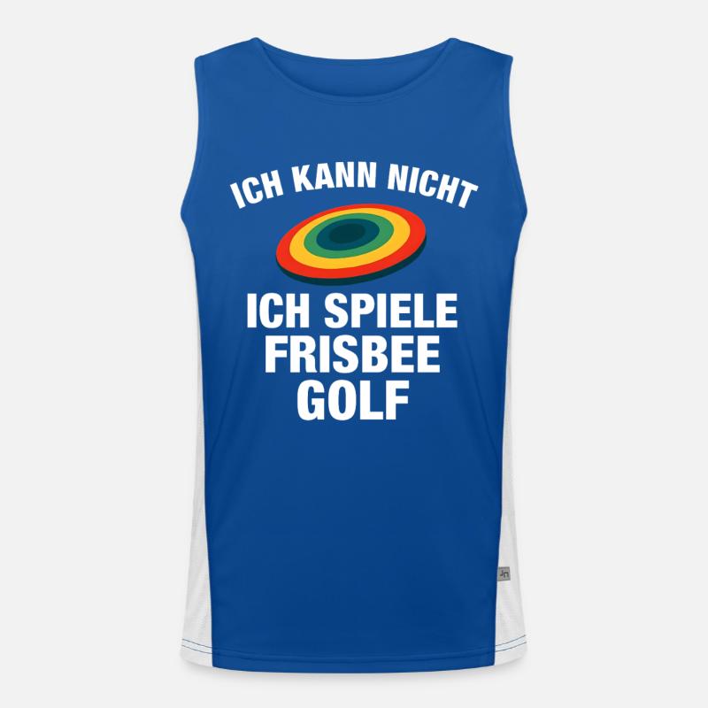 Frisbee Golf Excuse Débardeur respirant contrasté Homme 