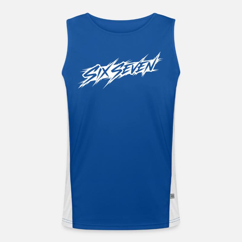 six seven Men's Functional Contrast Tank Top 