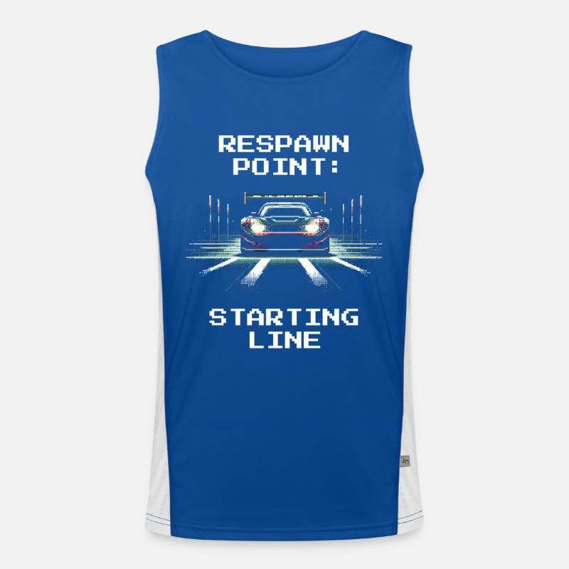 Respawn: Starting Line | RC Racing Men's Functional Contrast Tank Top 