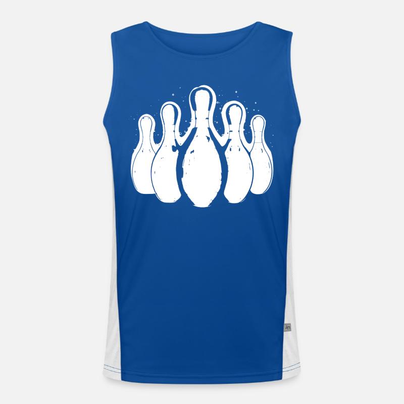 Bowling Men's Functional Contrast Tank Top 