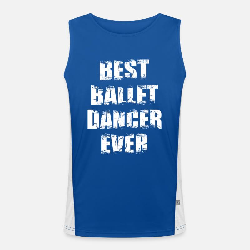 Best Ballerina Men's Functional Contrast Tank Top 