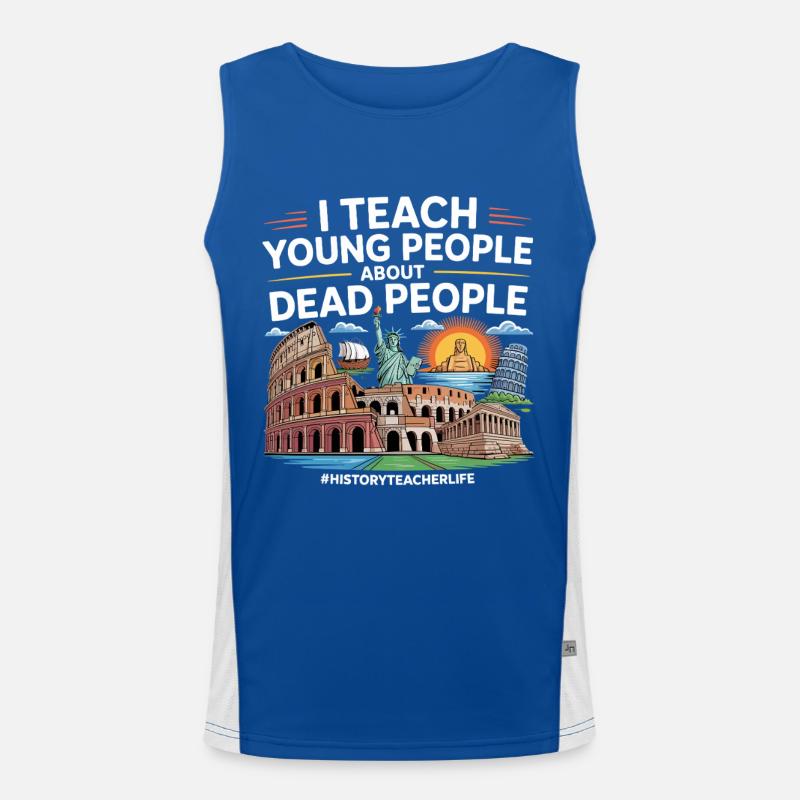history Men's Functional Contrast Tank Top 