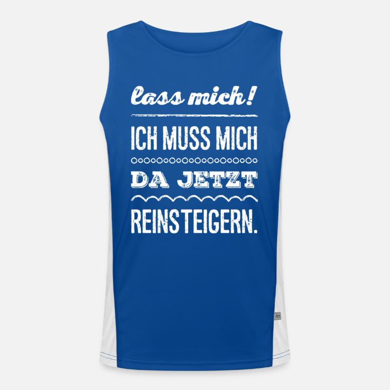 Let me go! I have to get into it. Gamer Men's Functional Contrast Tank Top 