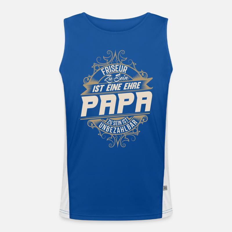 Papa coiffeur Débardeur respirant contrasté Homme 