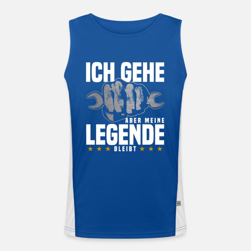 I'm retiring Men's Functional Contrast Tank Top 