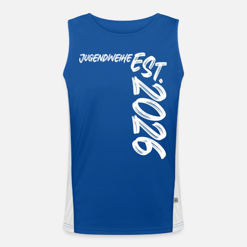 Jugendweihe Est. 2026 Funktionelles Kontrast-Tank Top für Männer 