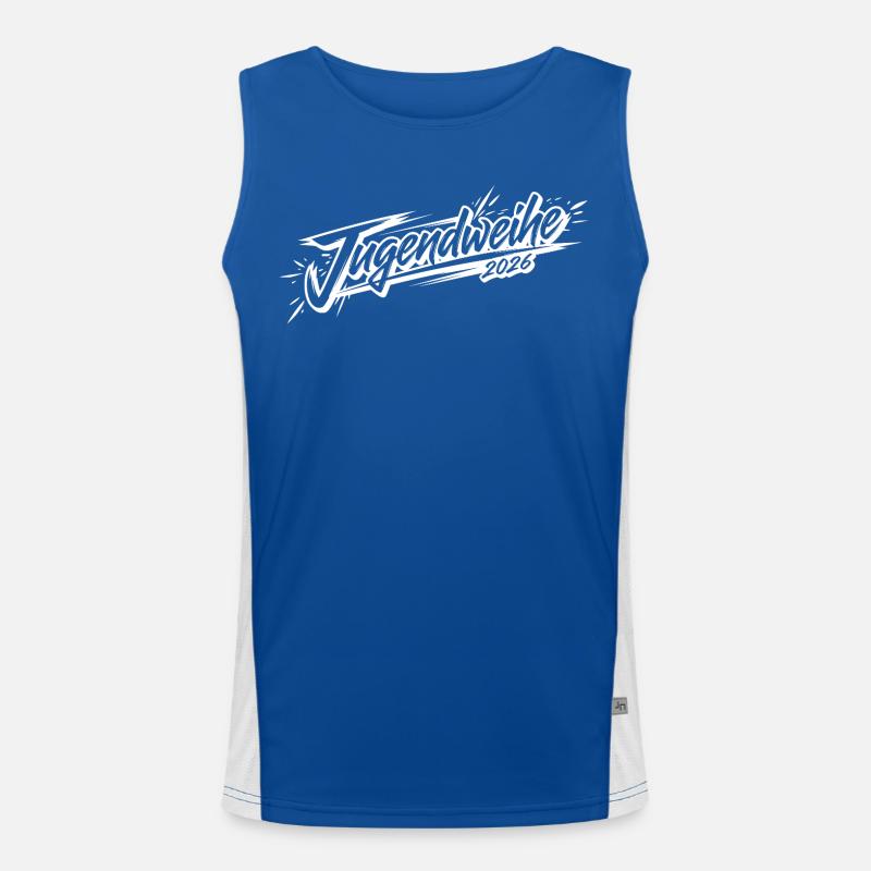 Jugendweihe 2026 Funktionelles Kontrast-Tank Top für Männer 