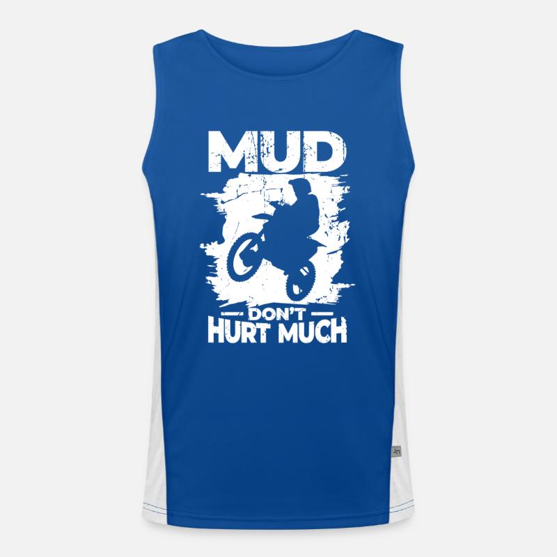 Mud doesn't hurt Men's Functional Contrast Tank Top 