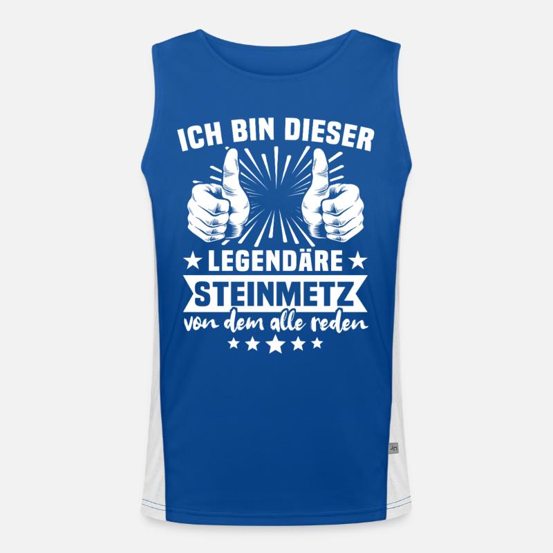 Stonemason legend Men's Functional Contrast Tank Top 