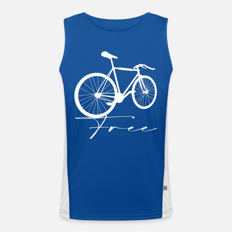 Fahrrad Funktionelles Kontrast-Tank Top für Männer 