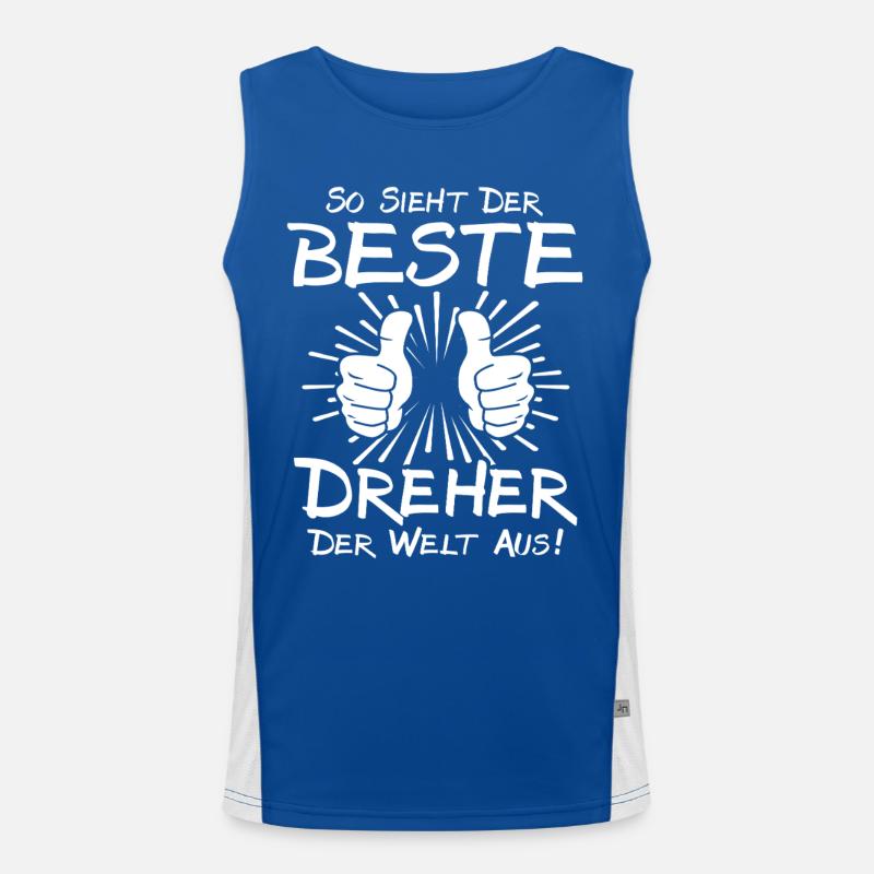 Bester Dreher Débardeur respirant contrasté Homme 