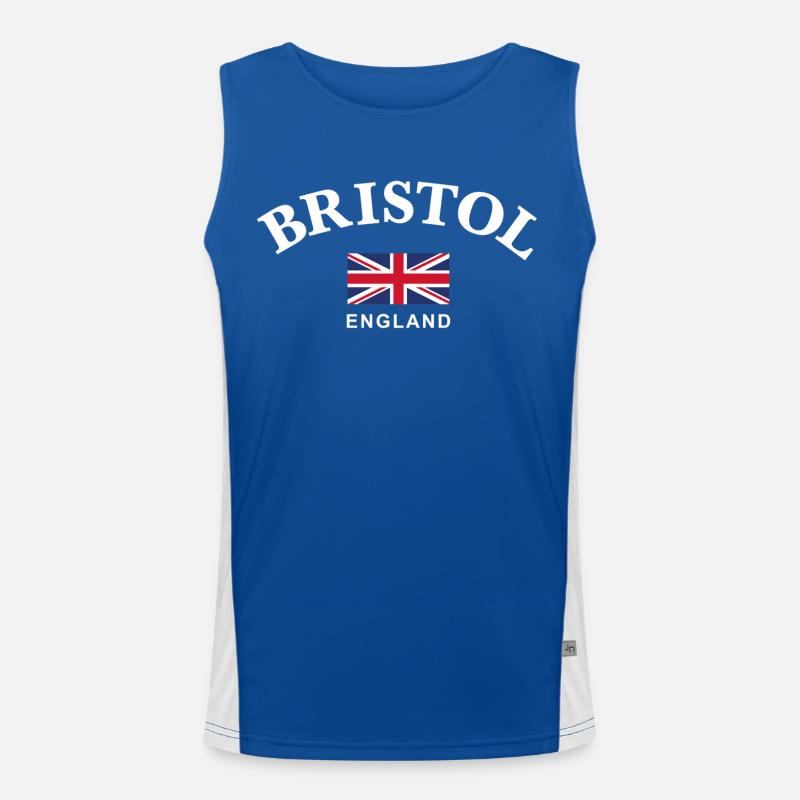 Bristol, Angleterre Débardeur respirant contrasté Homme 