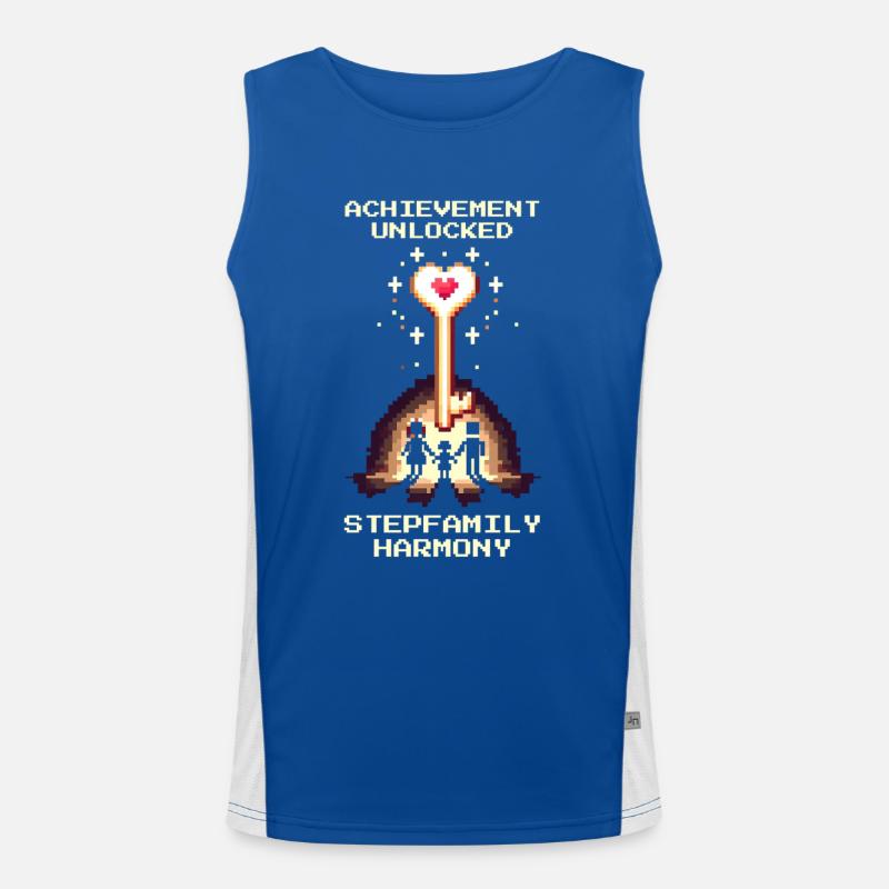 Patchwork-Harmonie freigeschaltet | Patchwork Funktionelles Kontrast-Tank Top für Männer 