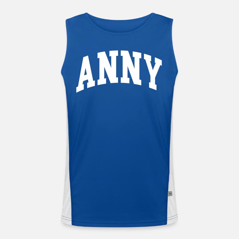 Anny Men's Functional Contrast Tank Top 