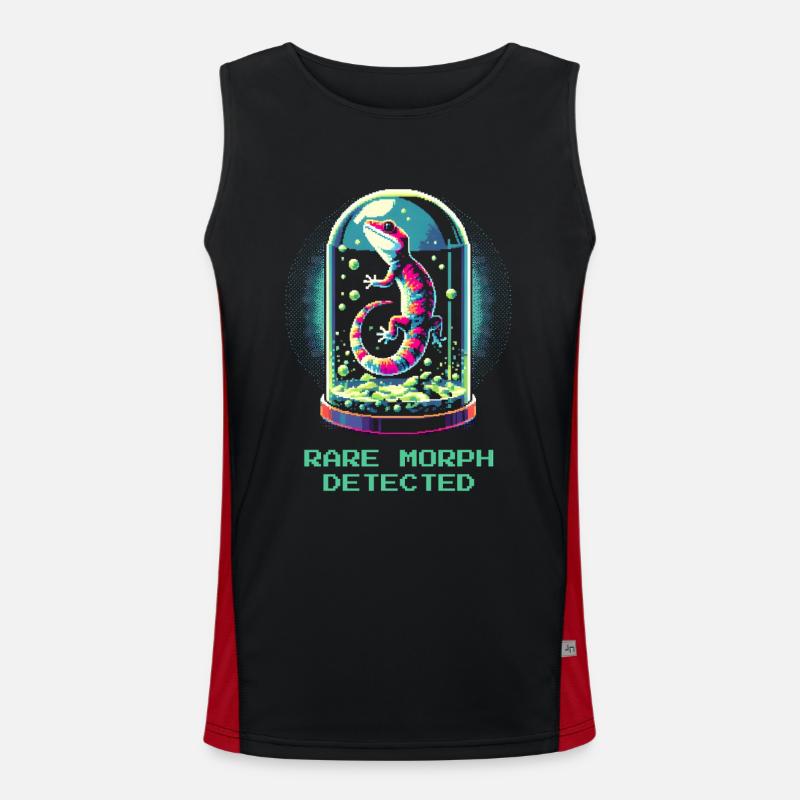 Rare Morph Discovered | Reptile Morphs Men's Functional Contrast Tank Top 