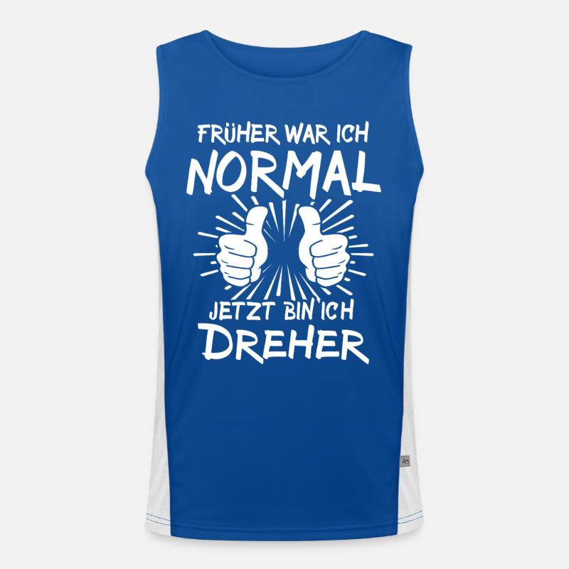 Dreher Funktionelles Kontrast-Tank Top für Männer 